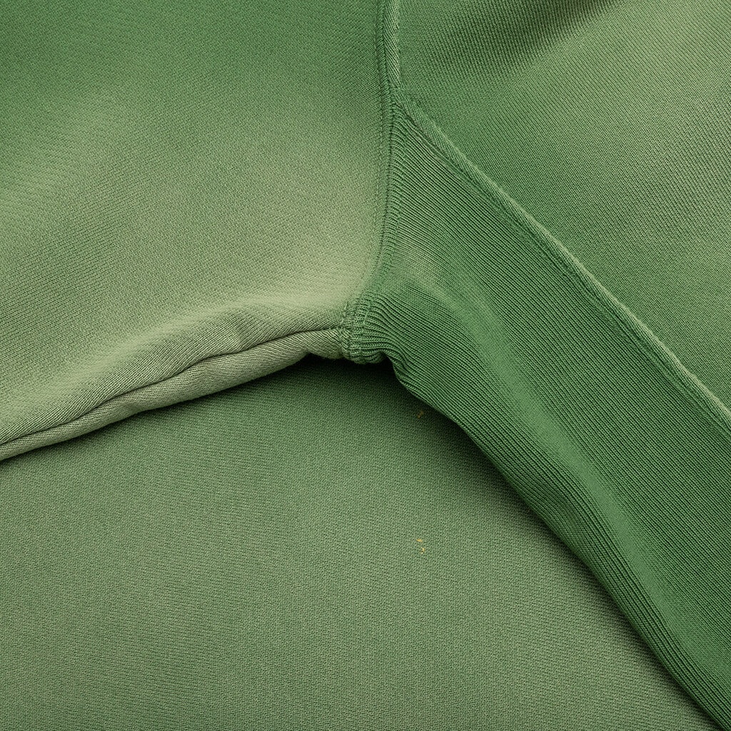 TRACK CUT OFF CREWNECK - GREEN - 3