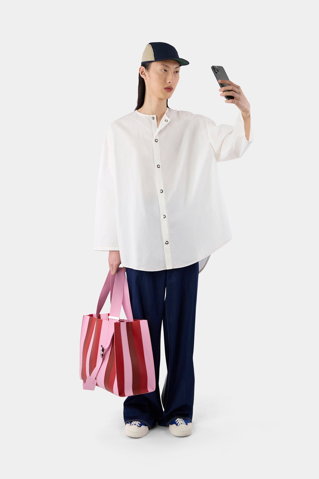 MEGA OVER SHIRT / cream - 3