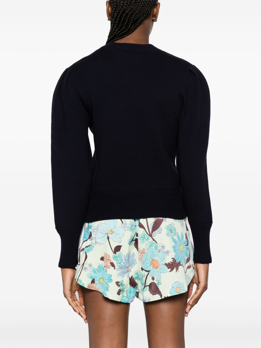 Kelaya puff-sleeved jumper - 4