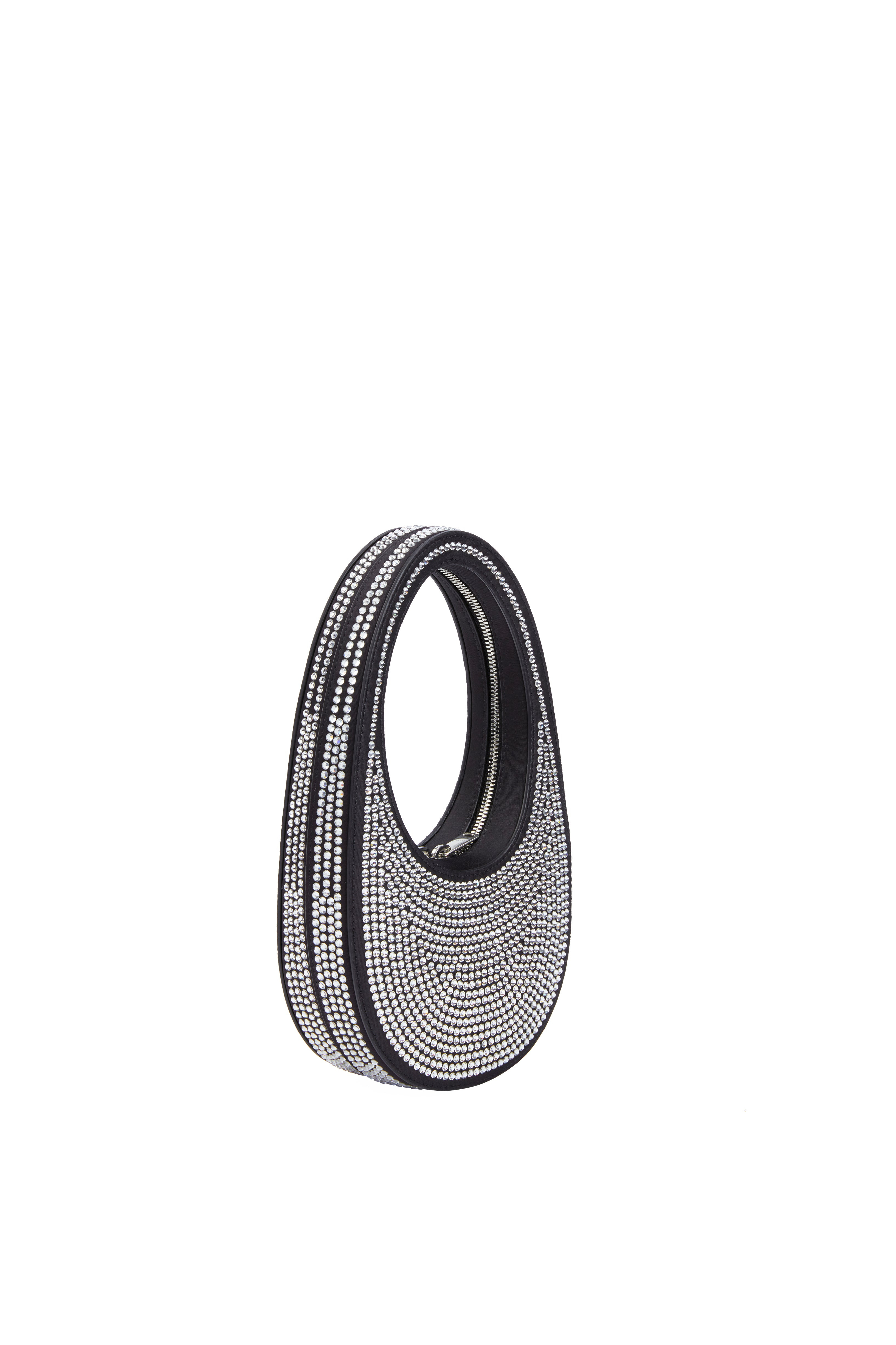 Crystal-Embellished Mini Swipe Bag - 6