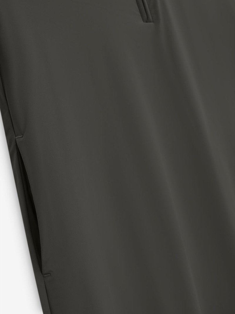 Womens Nylon Fleece Mockneck Sweater Dress 4