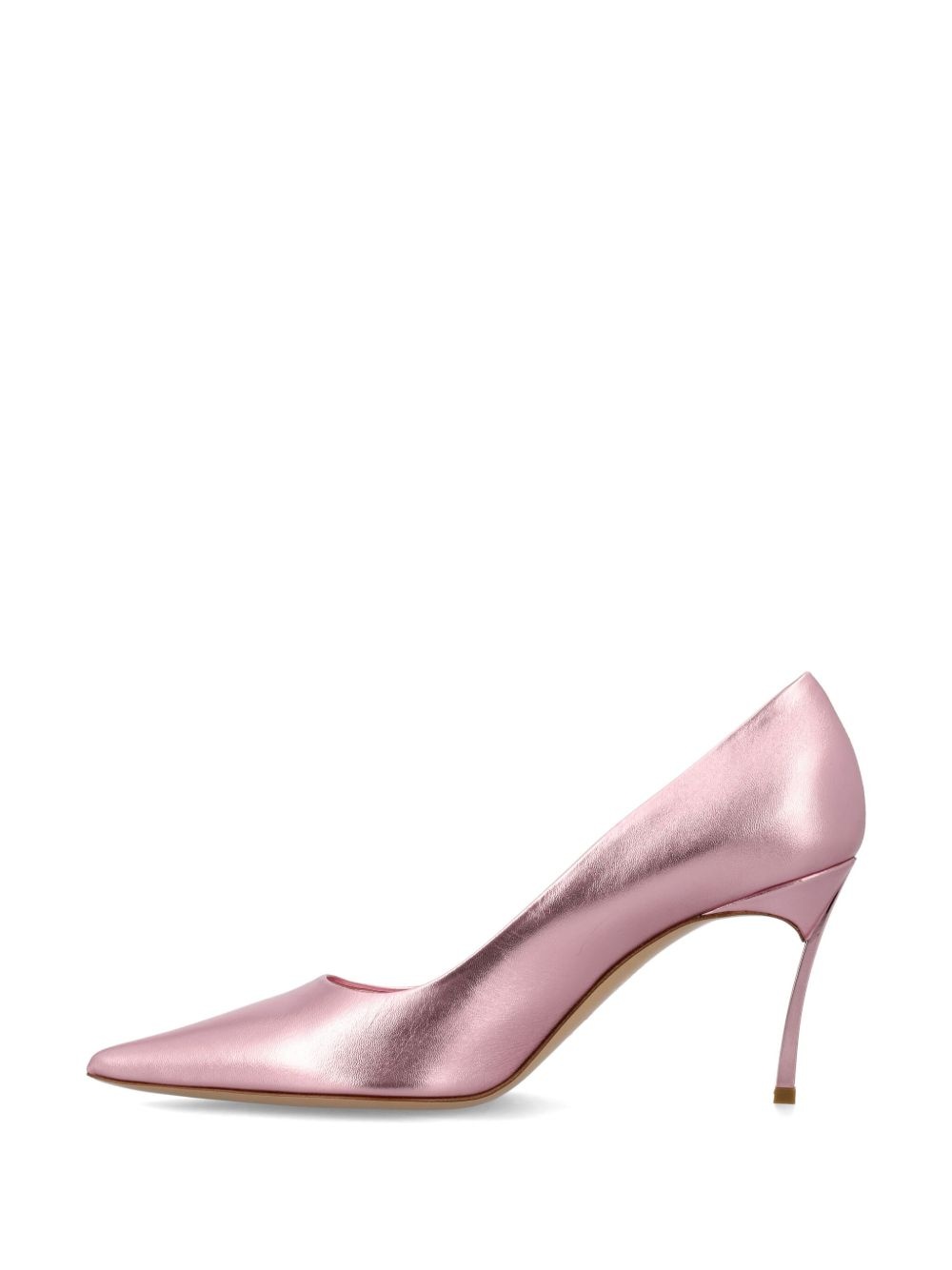Flash Goldust metallic-effect pumps - 3