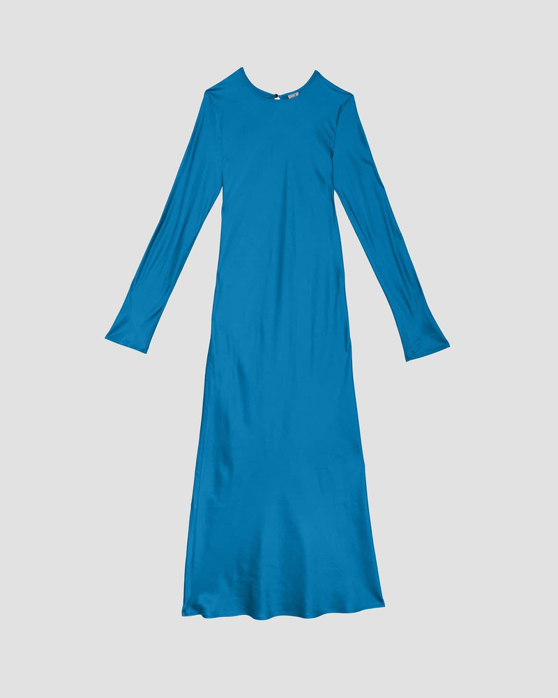 Dydine Long Sleeve Dress - Ecovero Satin 9