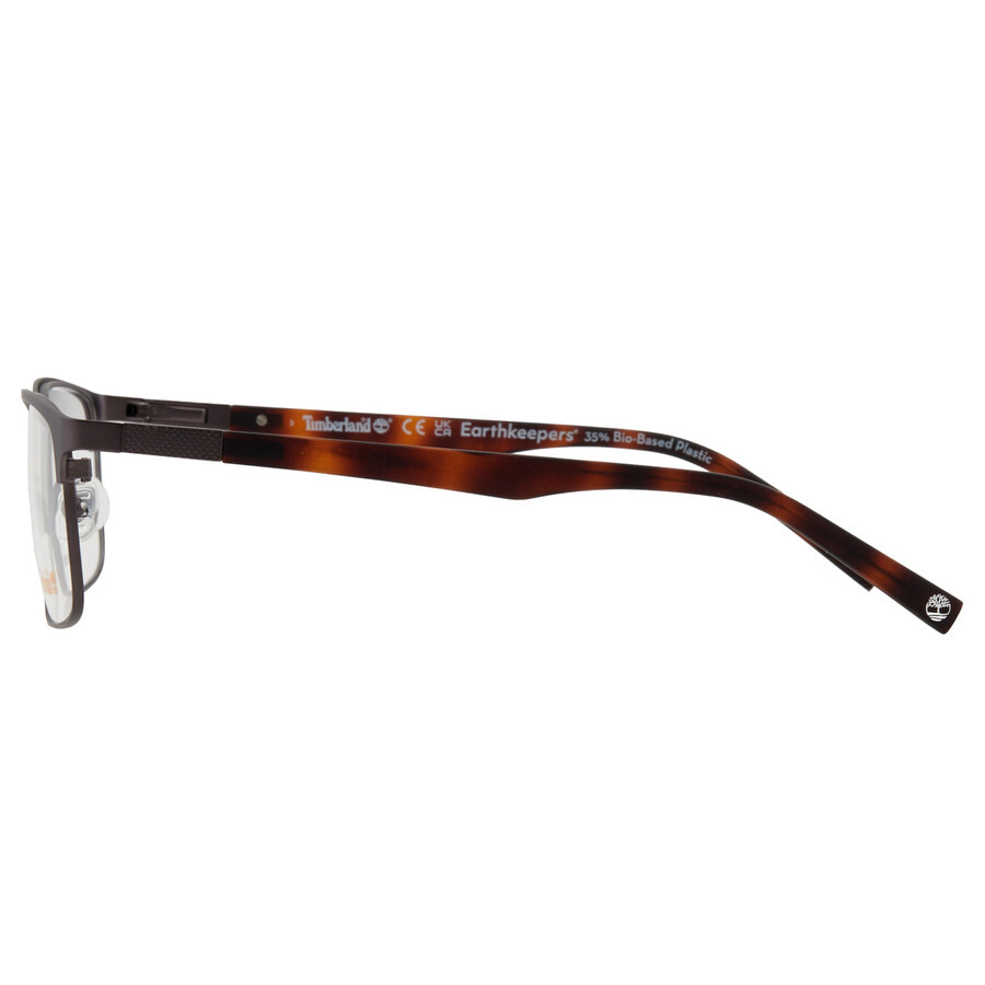 Timberland Demo Rectangular Men's Eyeglasses TB1651 006 60 - 4