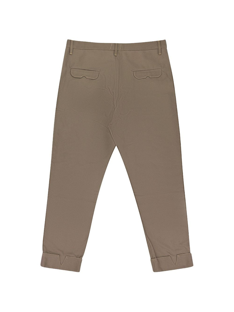 Rhude cut-out hems straight-leg trousers outlook