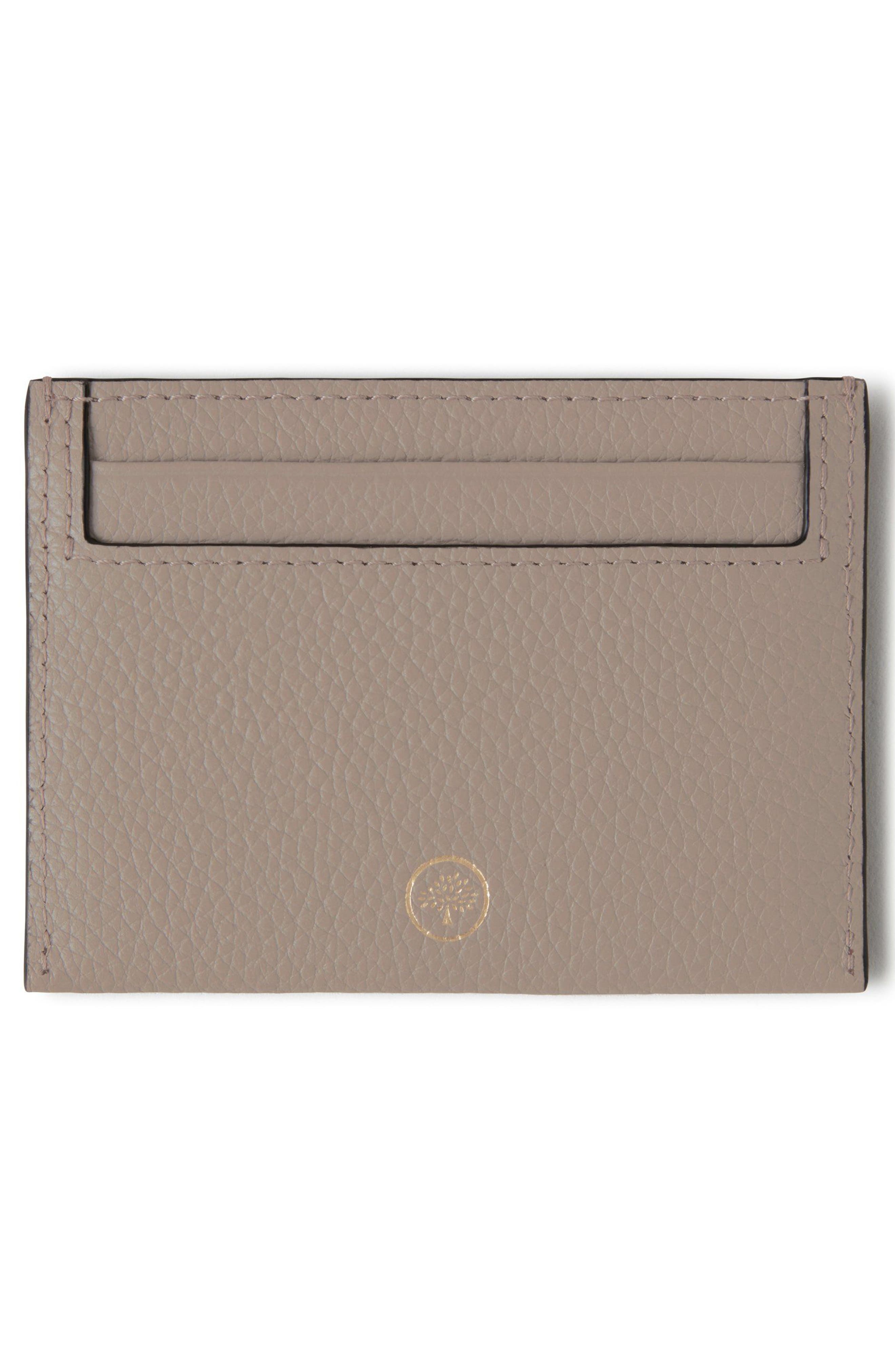 Mulberry Leather Card Case in Cashmere Taupe at Nordstrom - 2