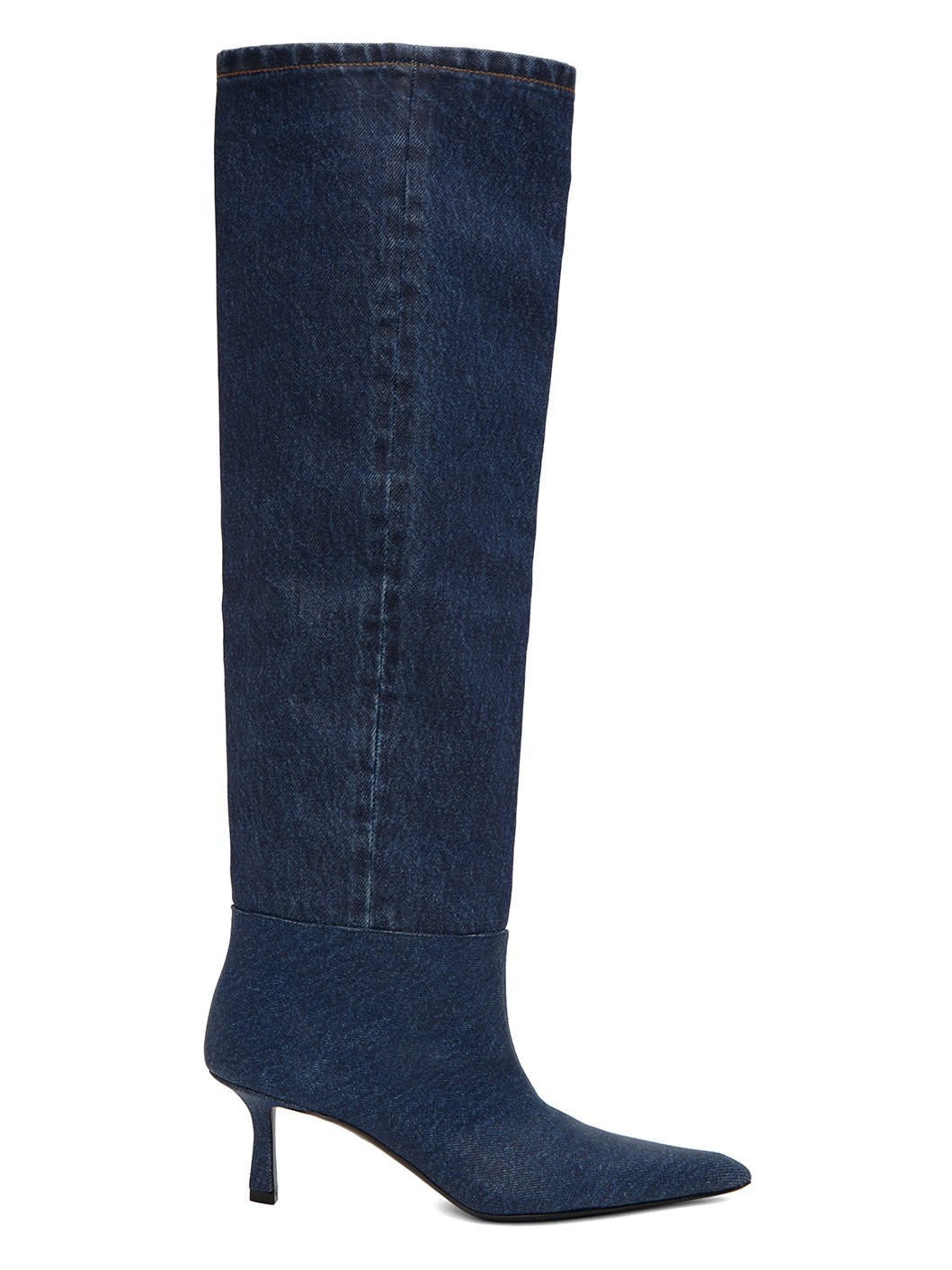 Blue Slouch Boots - 1