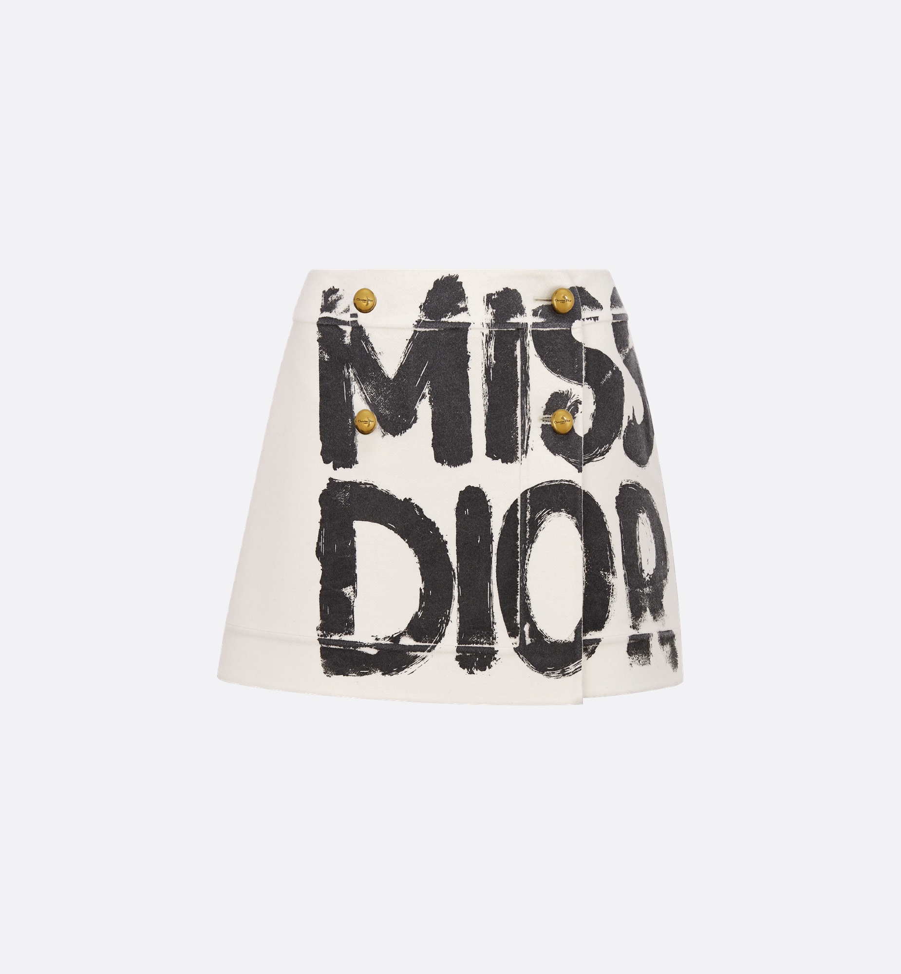 Wrap Miniskirt - 1