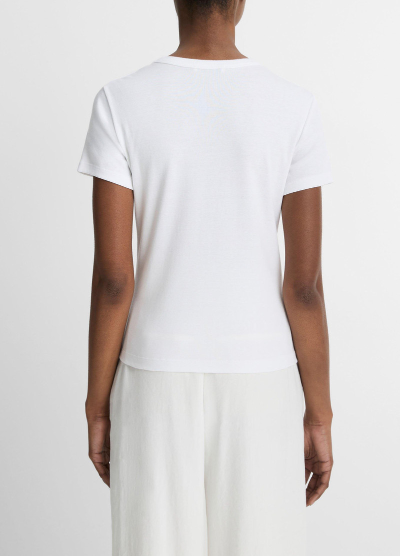 Vince Pima Cotton-Blend '90s Shrunken T-Shirt outlook