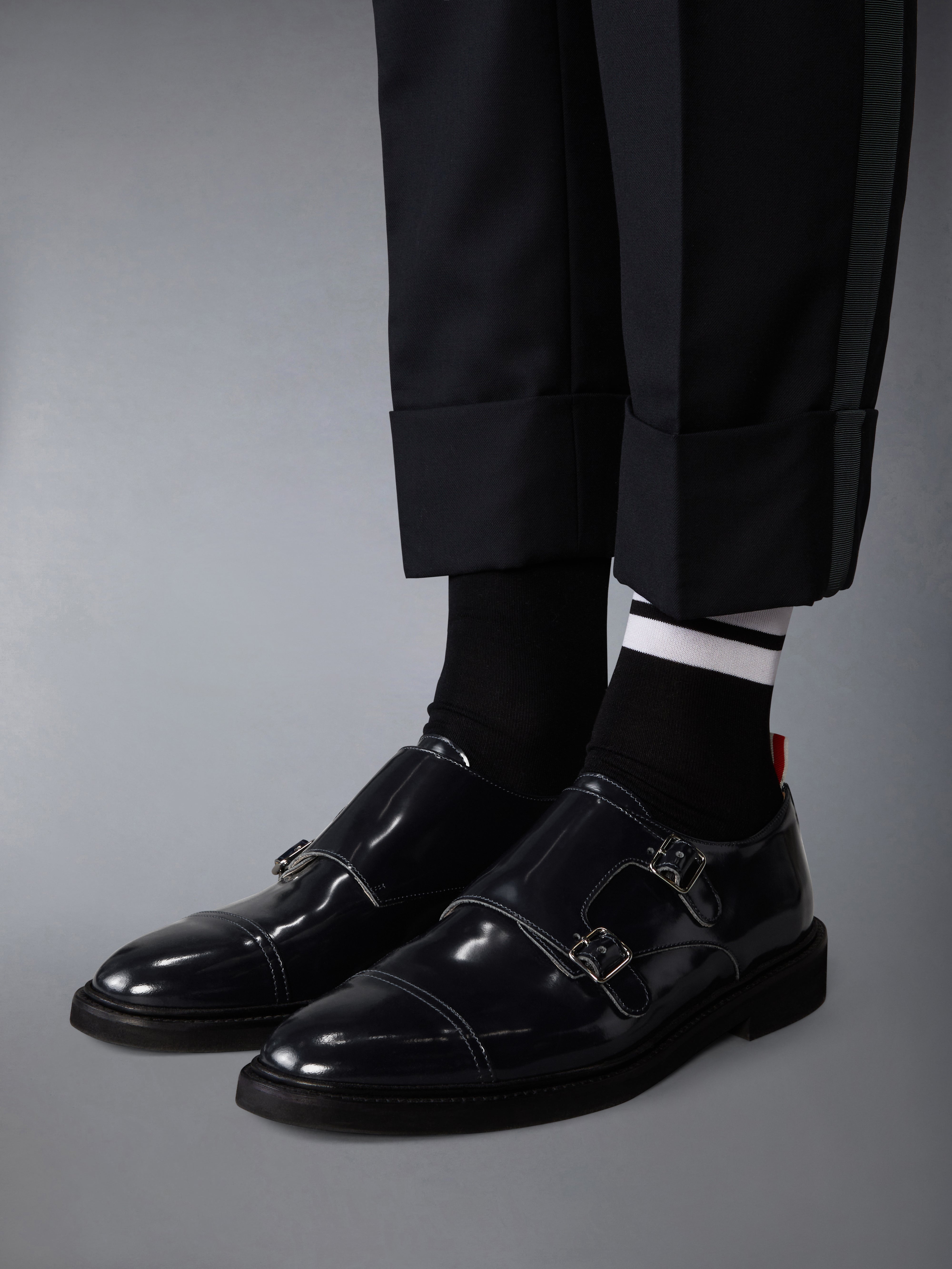 SPAZZOLATO LEATHER TASSLE LOAFER - 4