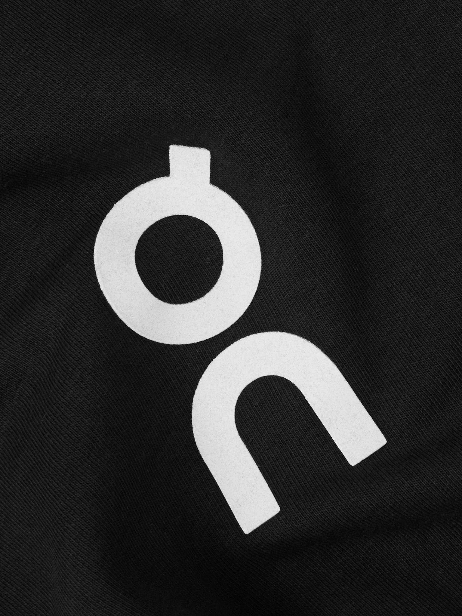 Club Logo-Print Organic Cotton-Blend Jersey Hoodie Black - 4
