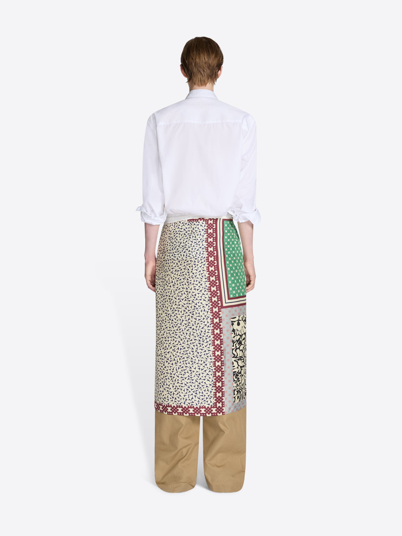 LONG WRAP SCARF-SKIRT 4