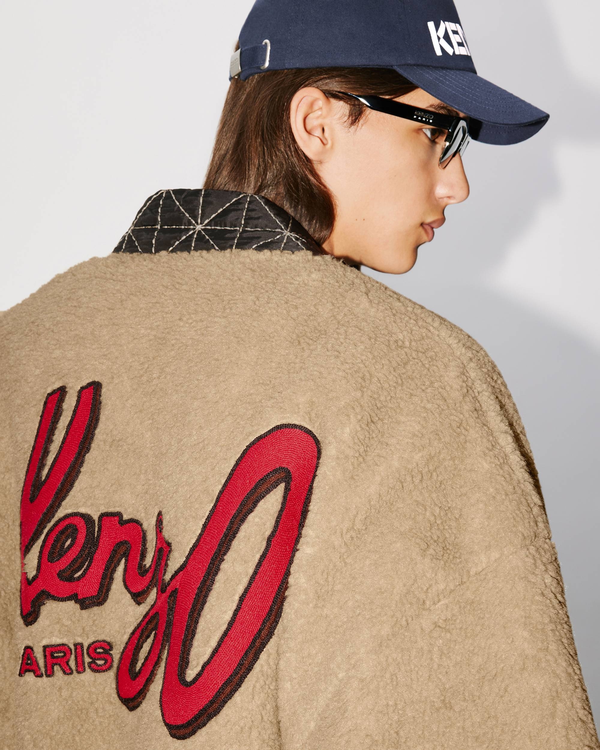 フランス製 90s archive KENZO 着物和風 キモノ トップス 36 KENZO 'KENZO Archive Logo' kimono | REVERSIBLE