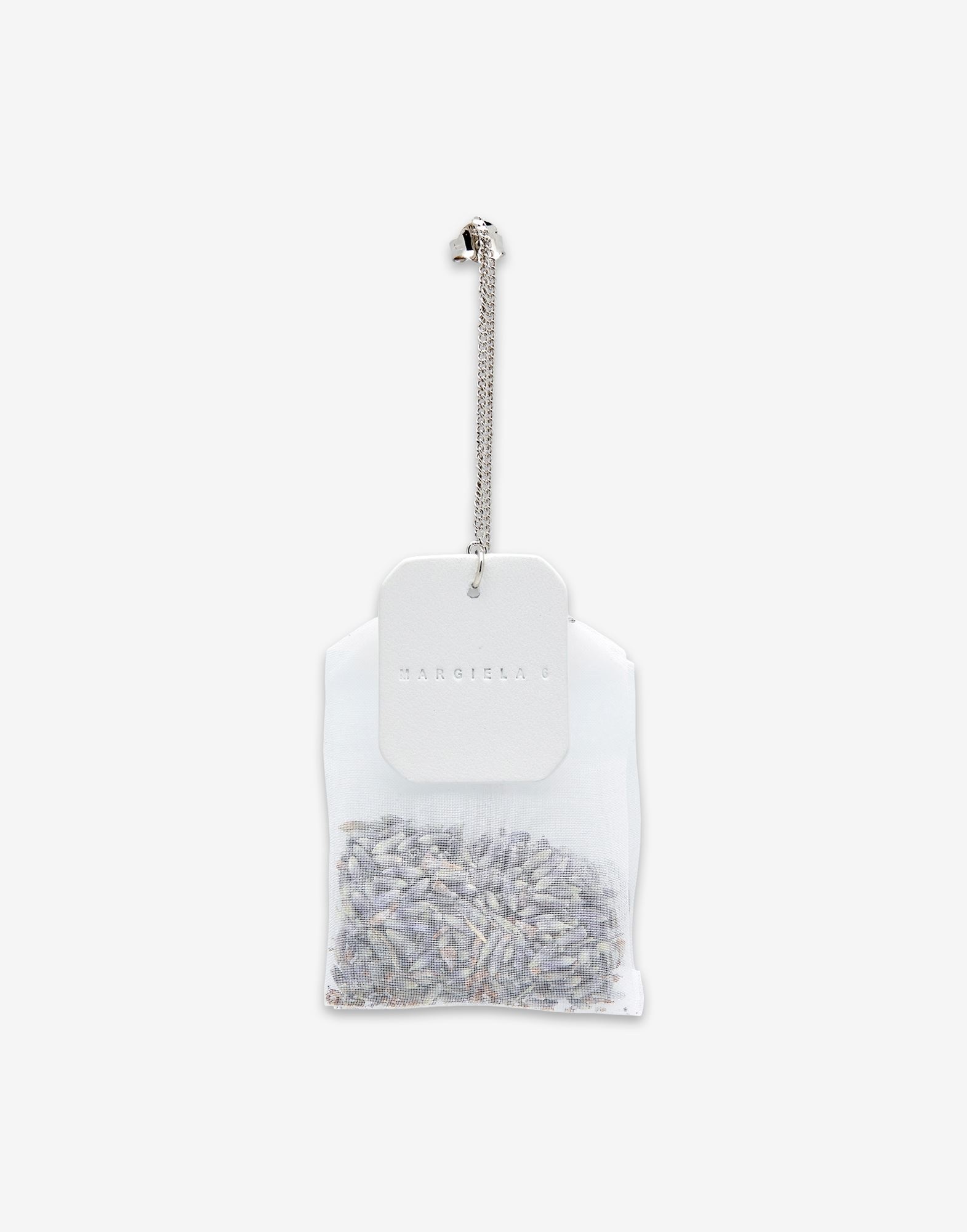 Tea bag brass earring - 1