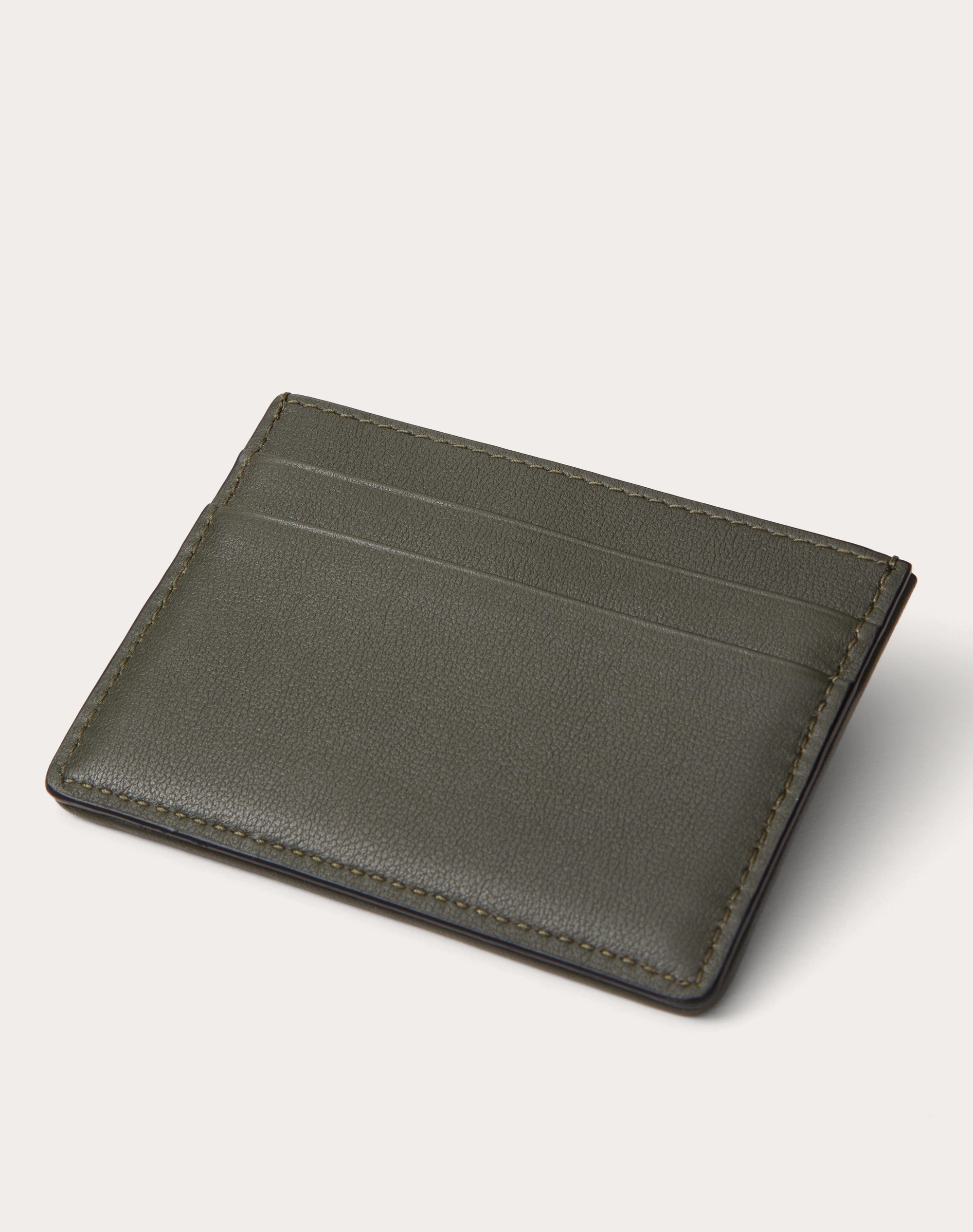 TOILE ICONOGRAPHE CARD HOLDER IN TECHNICAL FABRIC WITH LEATHER DETAILS - 3