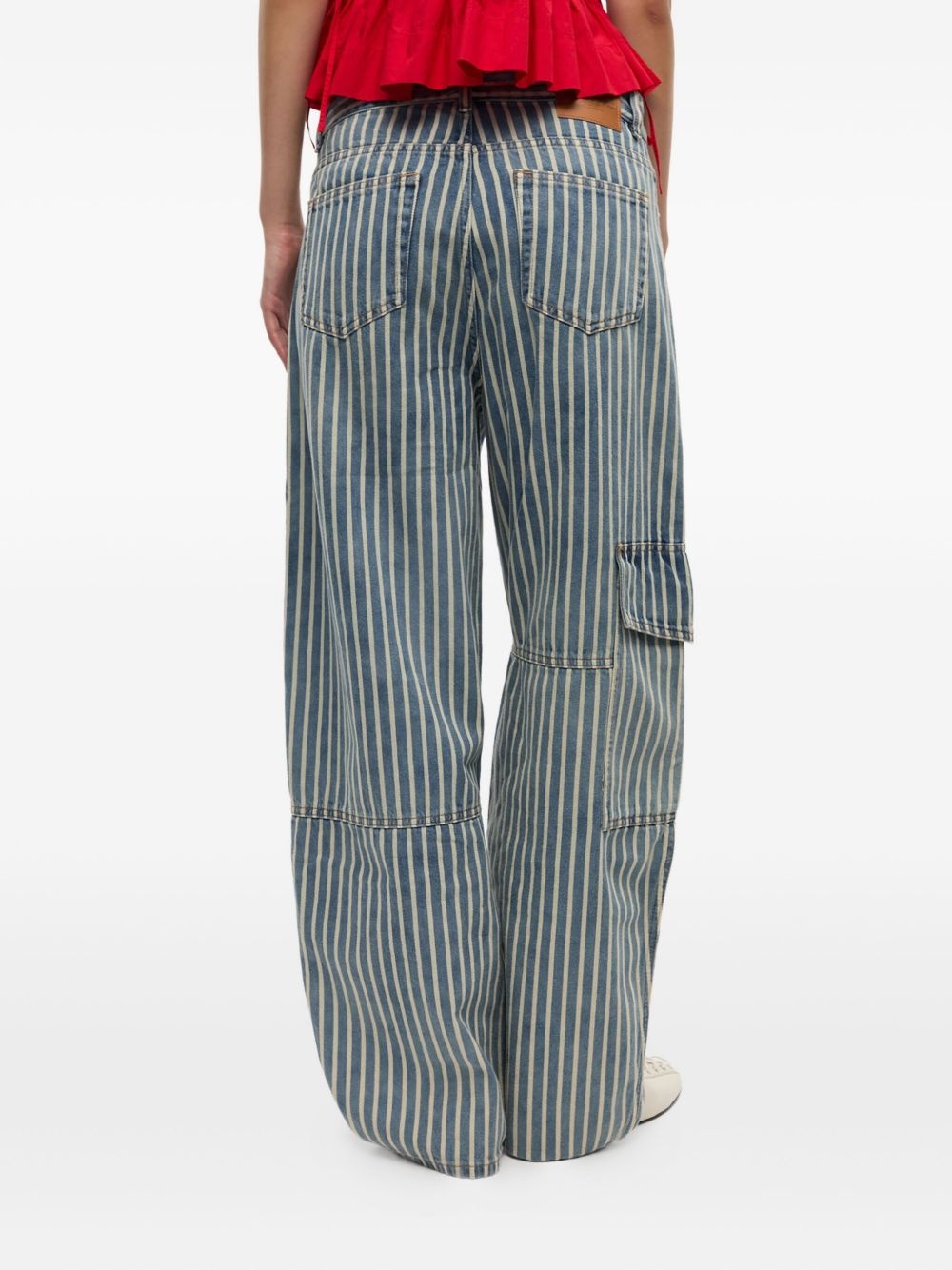 striped jeans - 4