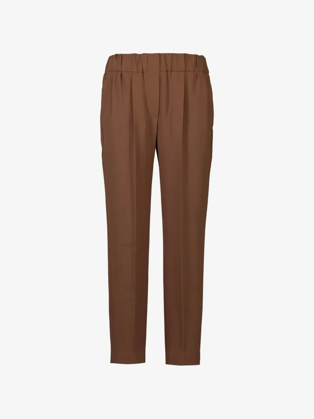 pull-on tailored trousers - 1