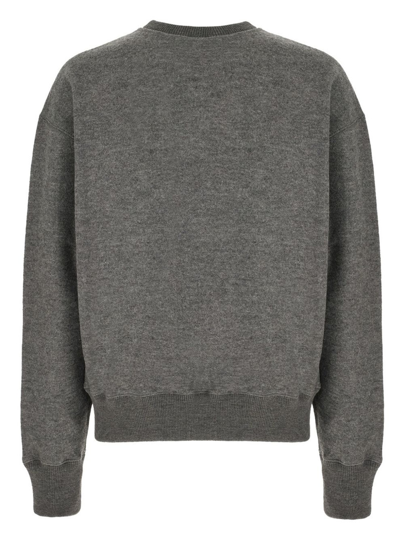 Alexander McQueen logo-plaque sweater outlook