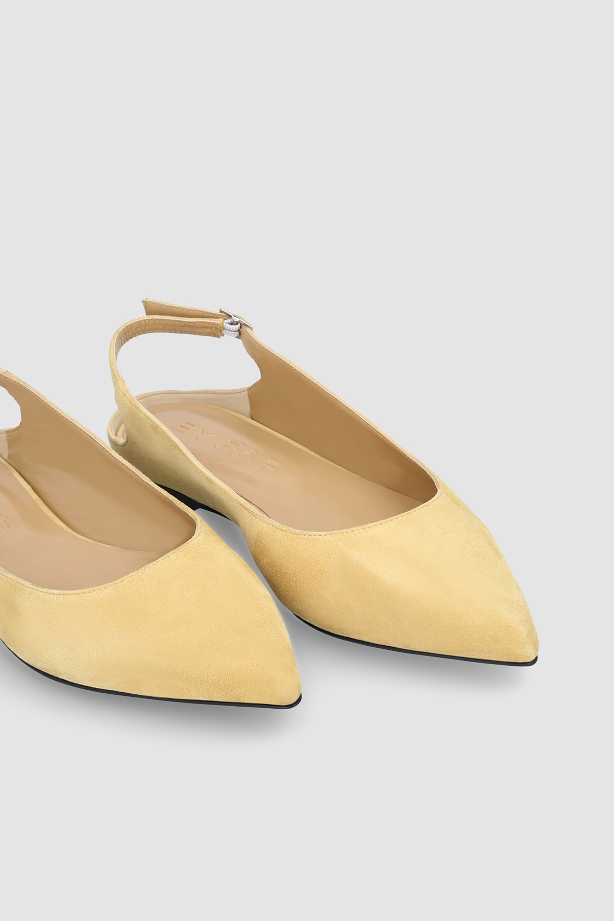 KOYNA REED KID SUEDE LEATHER SLINGBACK FLAT - 2