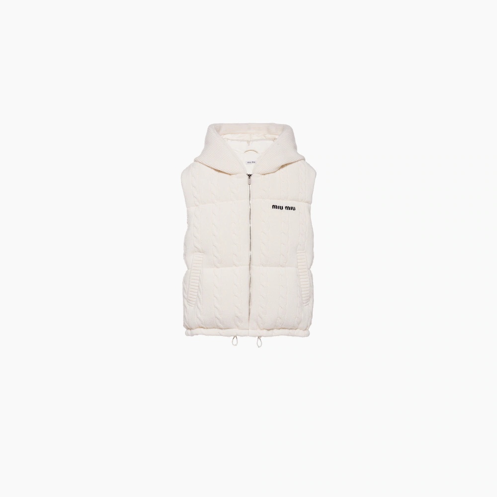 Cashmere down vest - 1