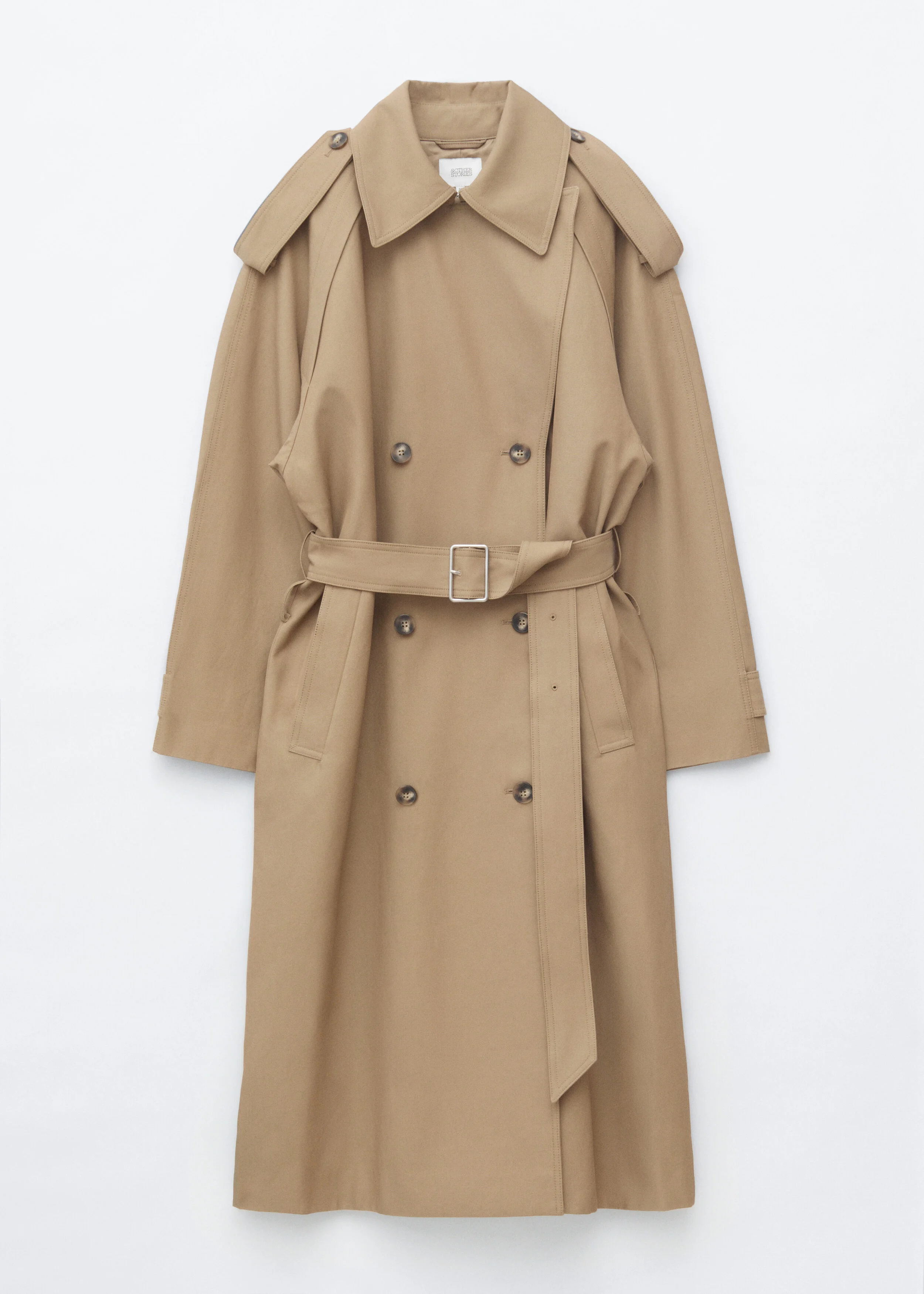 Relaxed Trench Coat - 1