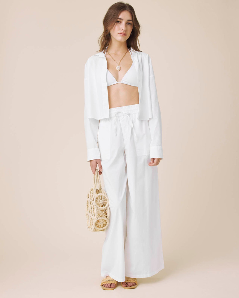 Splendid Mallory Poplin Button Down outlook