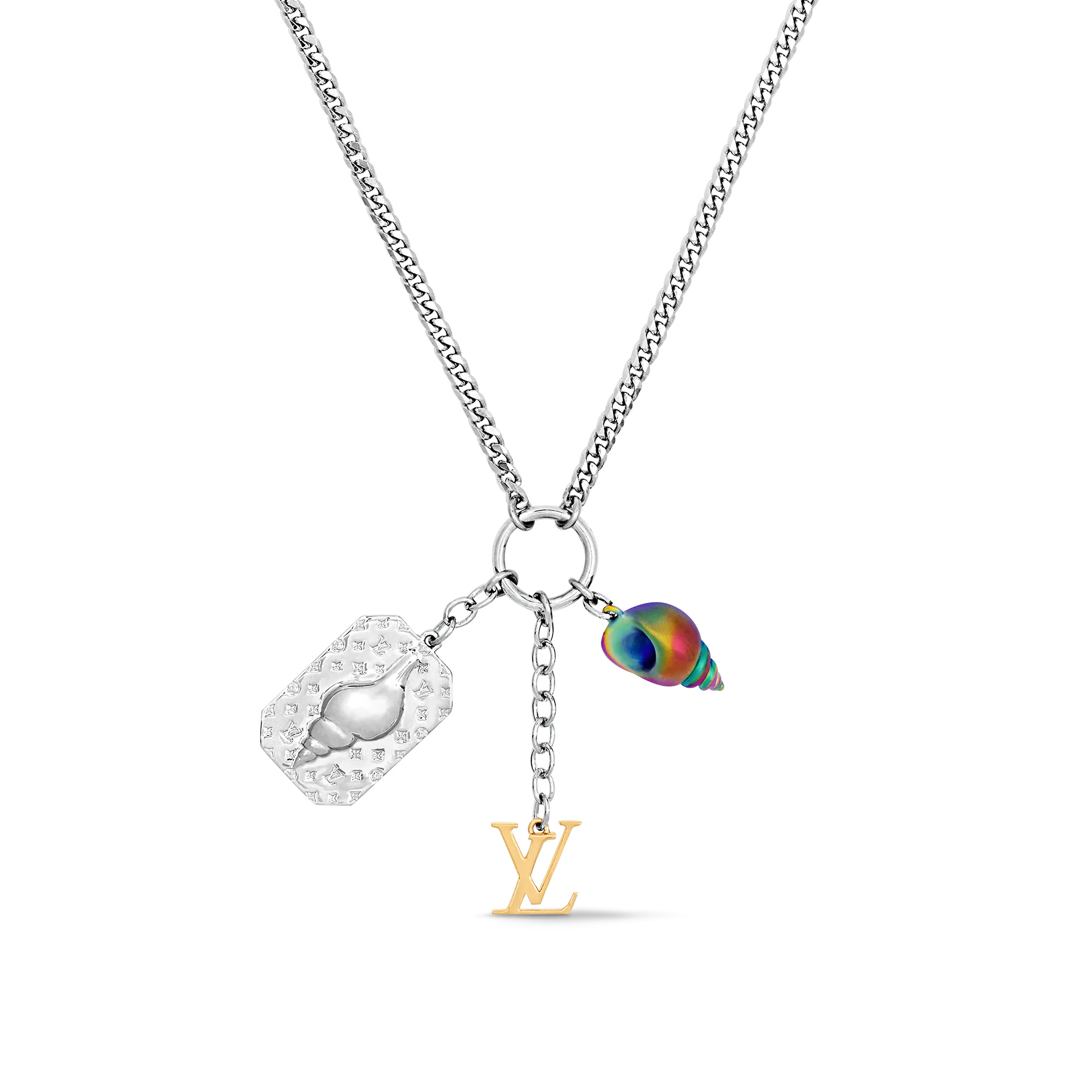 LV Shell Pendant - 1