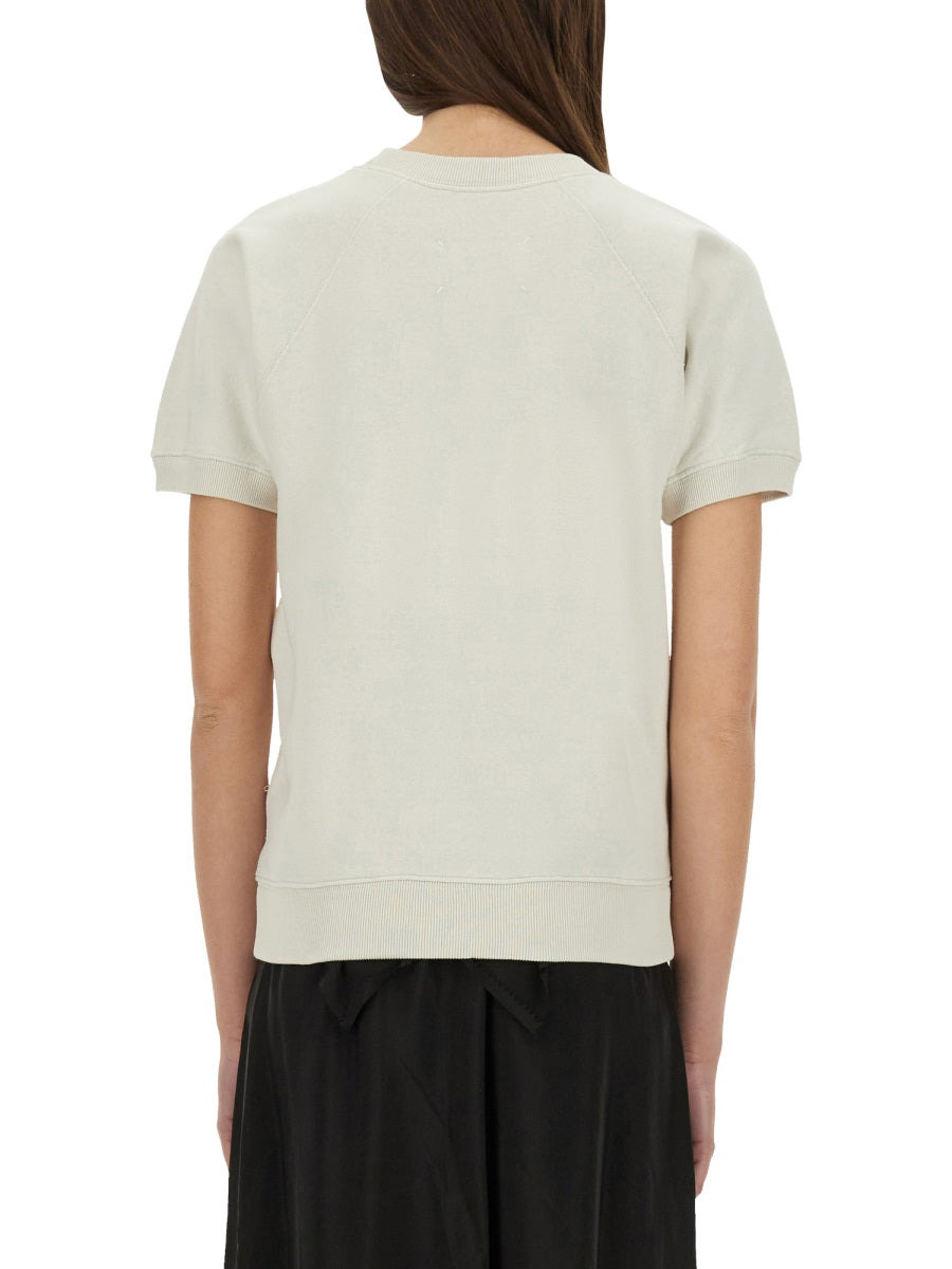 Maison Margiela Women Short-Sleeved Sweatshirt - 3