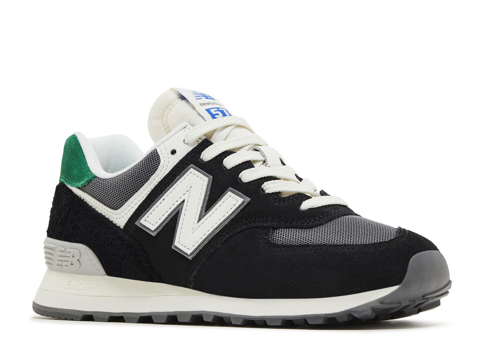 NEW BALANCE WMNS 574 'BLACK CLASSIC PINE' - 2