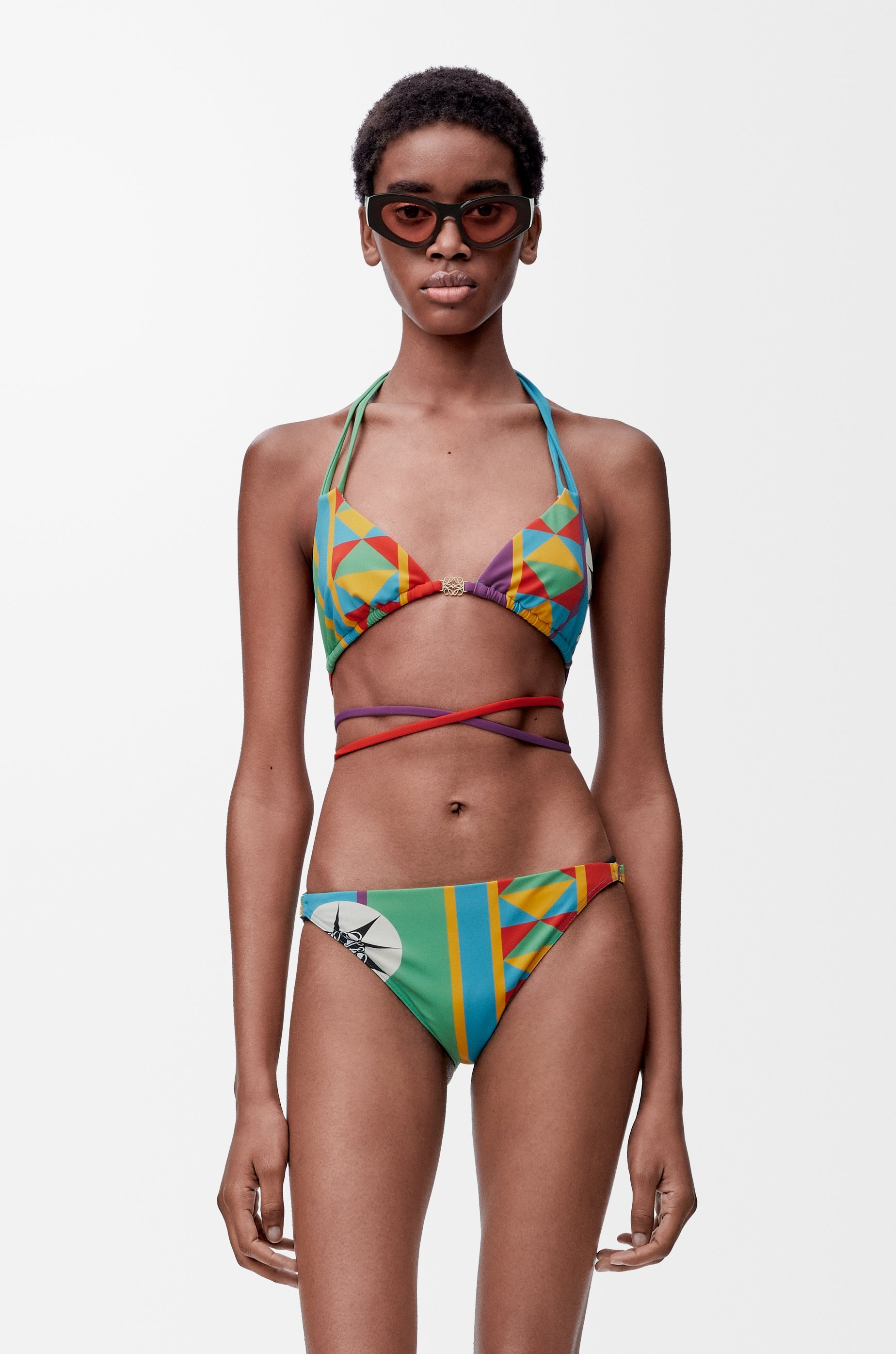 Bikini bottom in technical jersey - 3