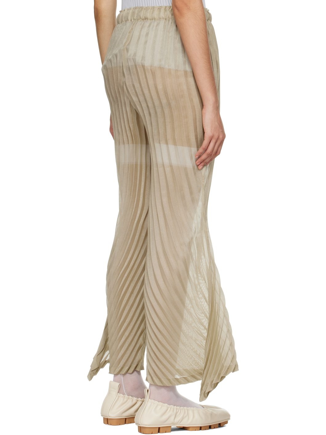 Beige Wander Trousers - 3