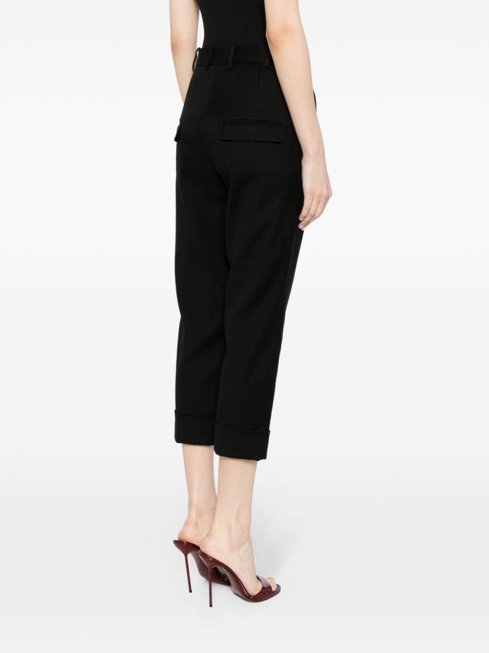 cropped tailored trousers - 4
