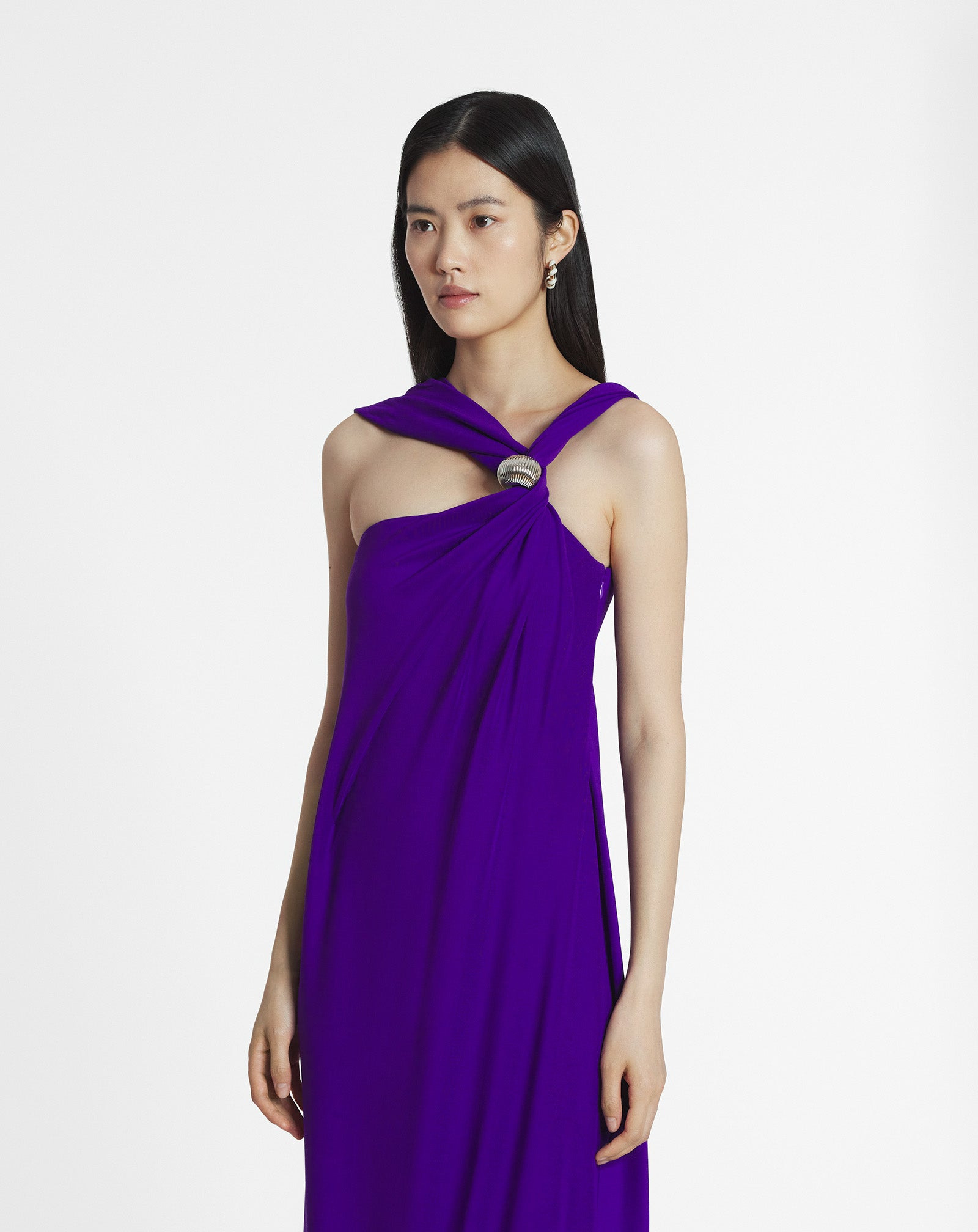 BRAIDED JERSEY DRESS - 3