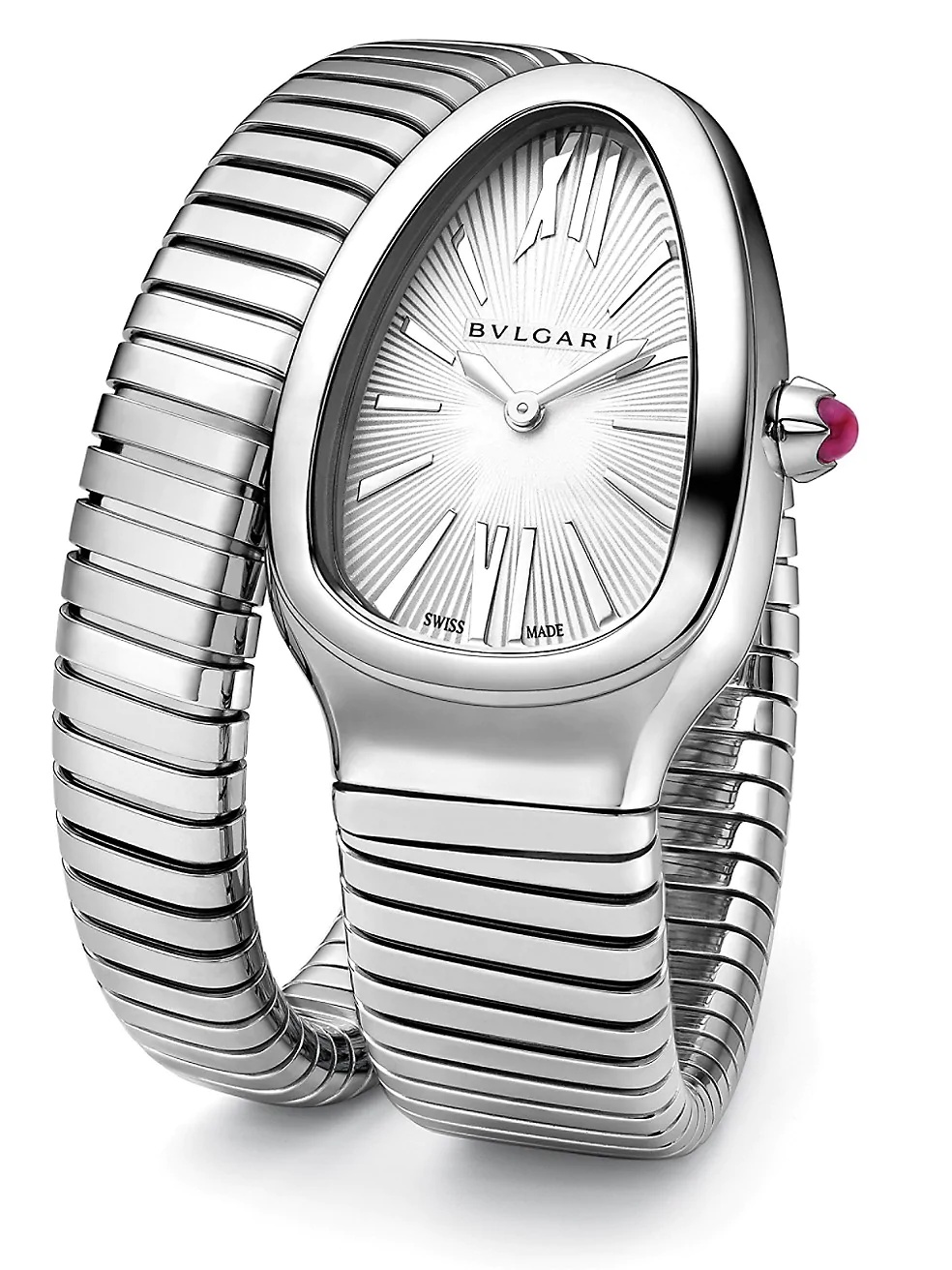 Serpenti Tubogas Stainless Steel Single Twist Watch - 1