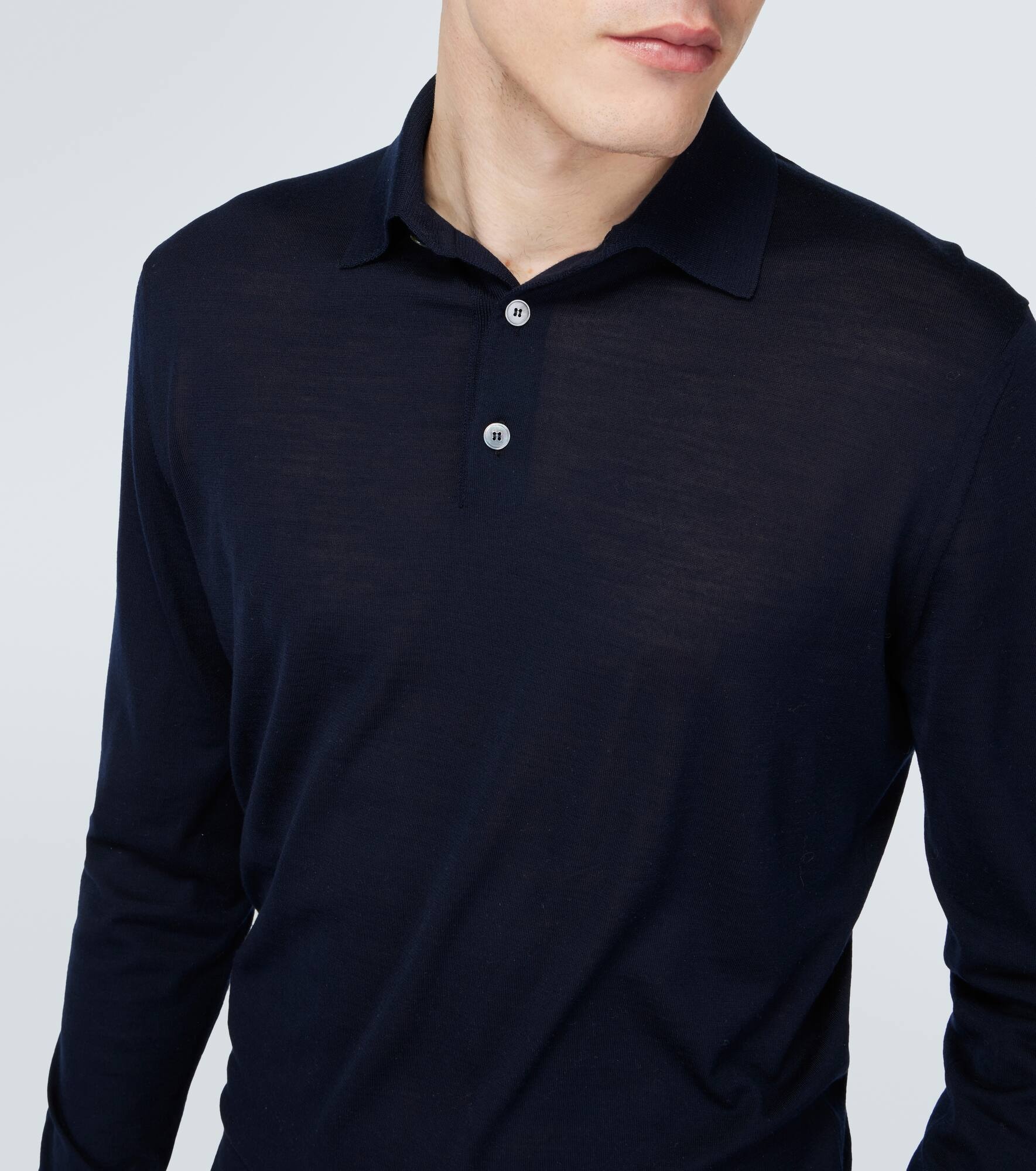 Wool polo shirt - 5