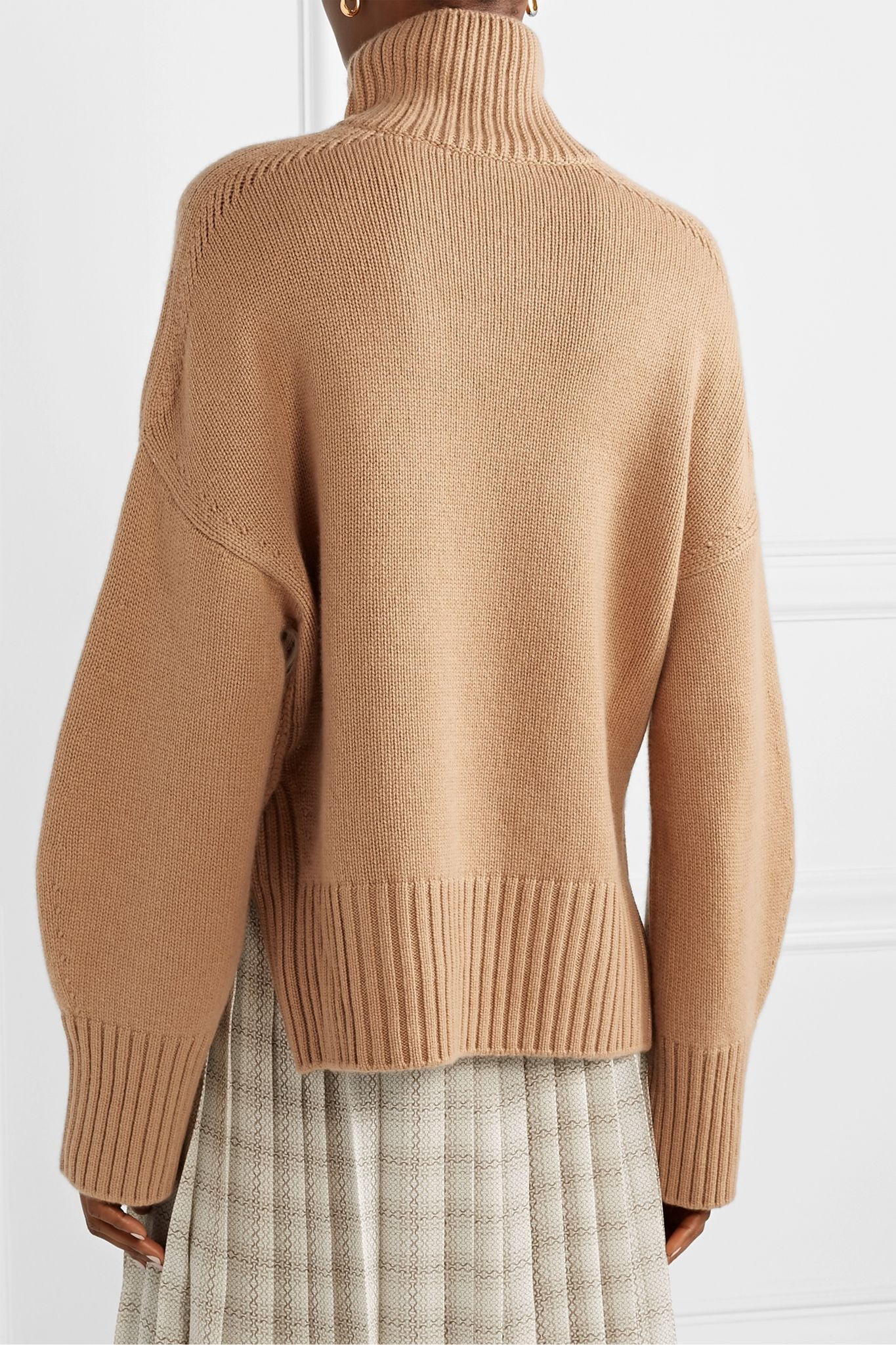 Cashmere turtleneck sweater  - 4