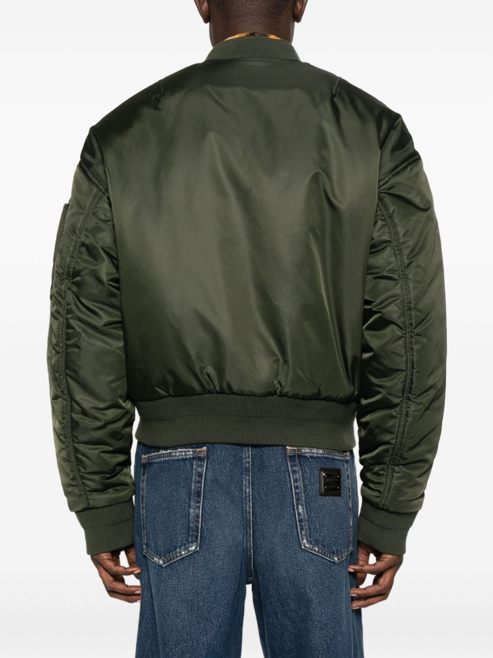 zip-front bomber jacket - 4