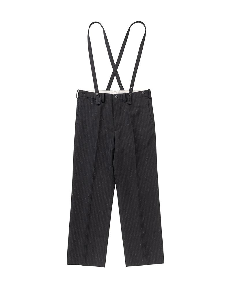 TUPPER PANTS GABARDINE BLACK STRIPE - 3