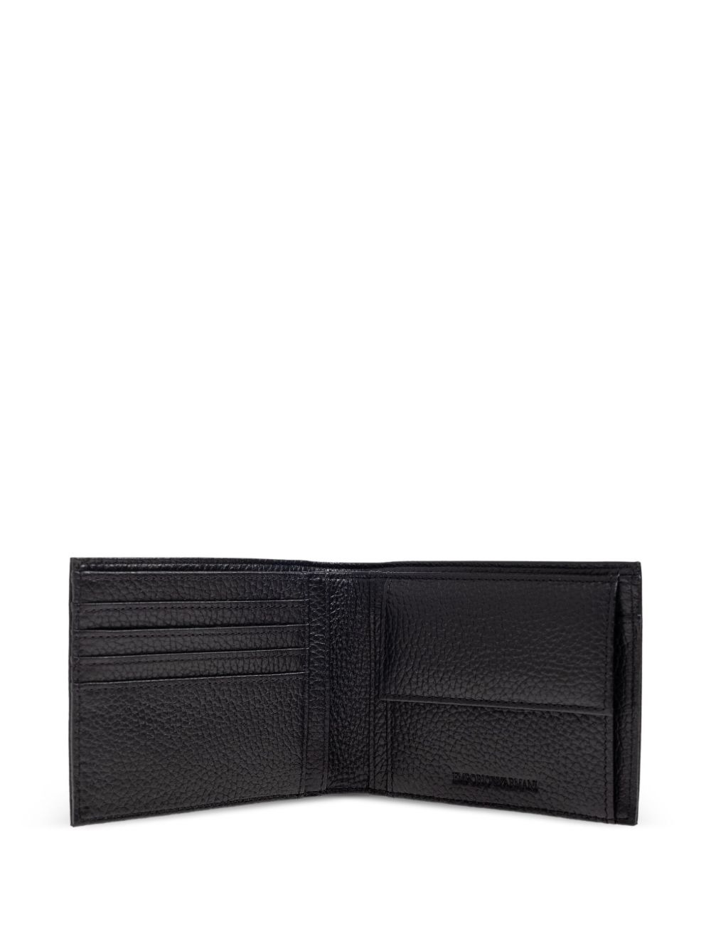 logo leather wallet - 4