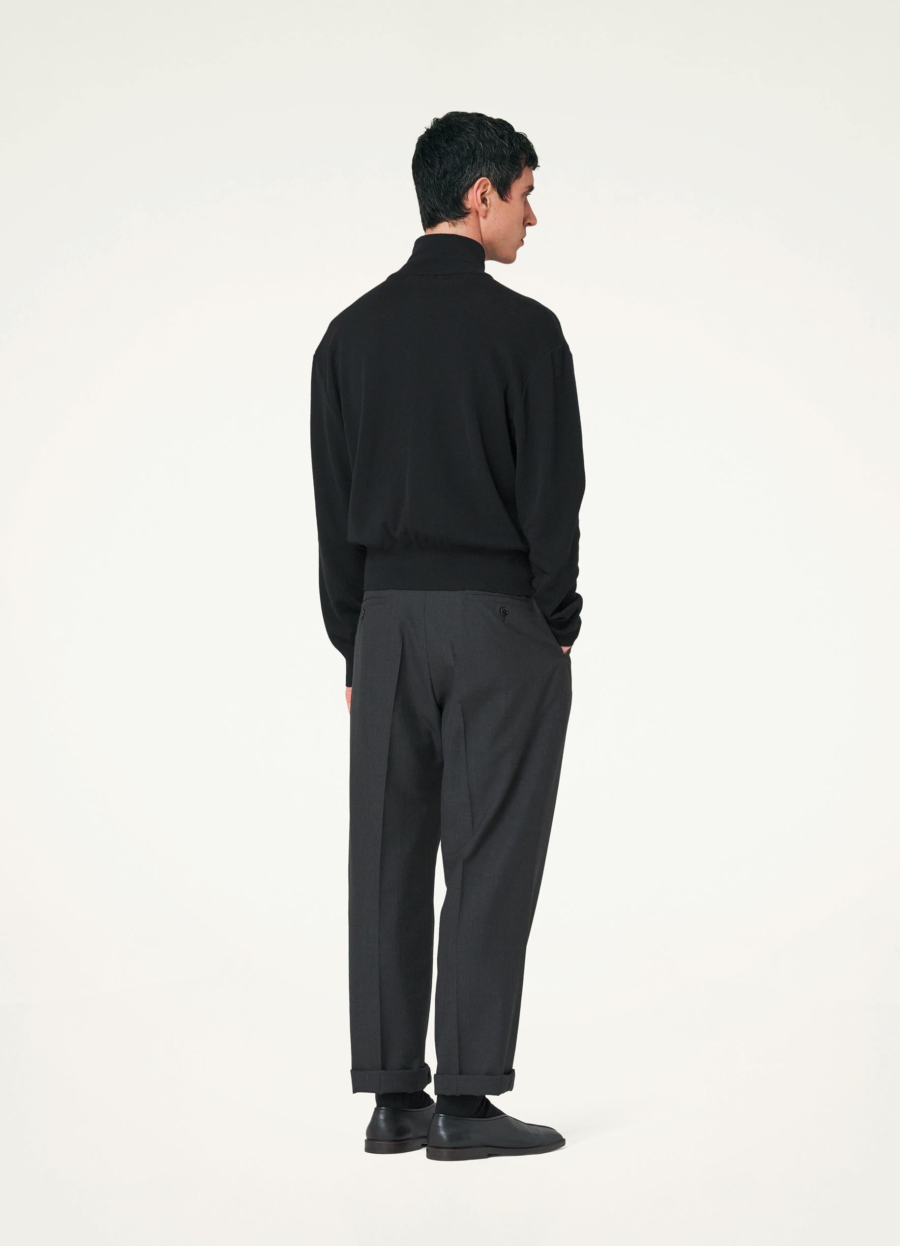 トップス Lemaire convertible collar cardigan M LEMAIRE - Black Convertible Collar Cardigan