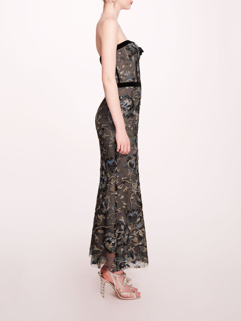 CLIMBING VINES MIDI DRESS 3