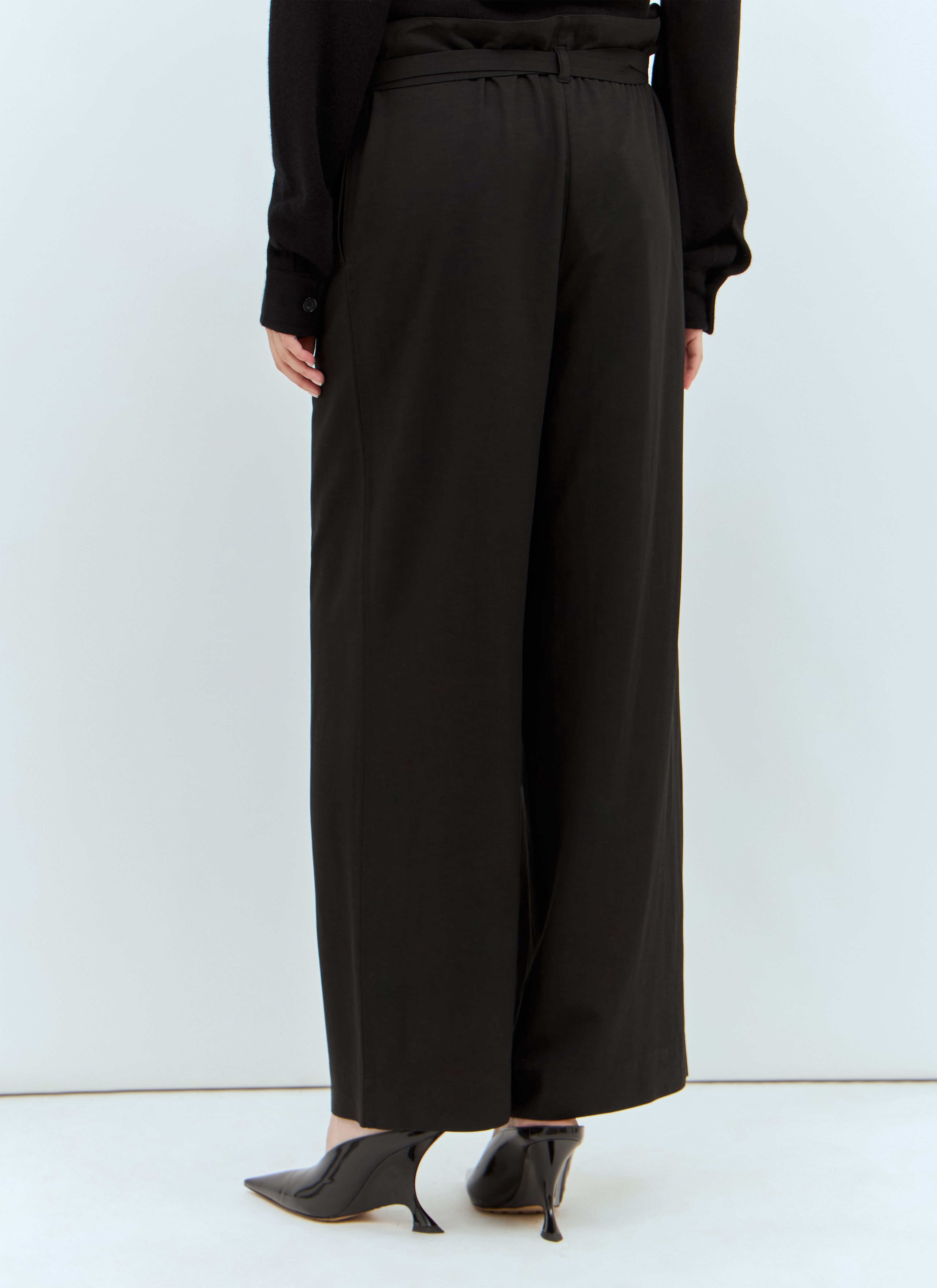 Tie-Waist Pants - 4