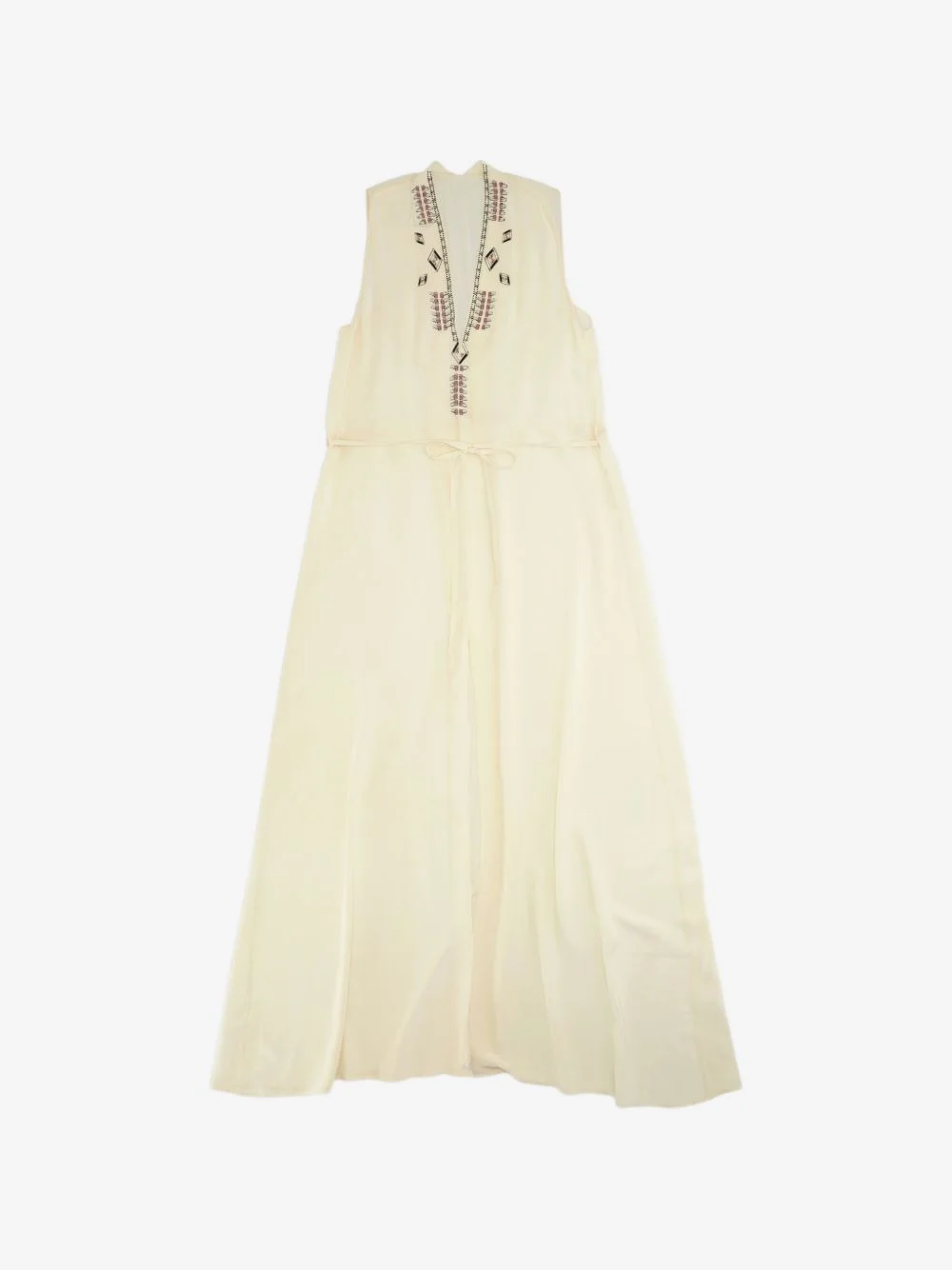 Anya embroidered silk-georgette maxi dress - 1