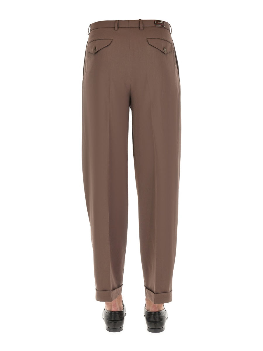 Gucci Men Pants With Gucci Label - 2