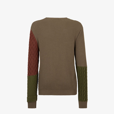 FENDI Multicolor cotton sweater outlook