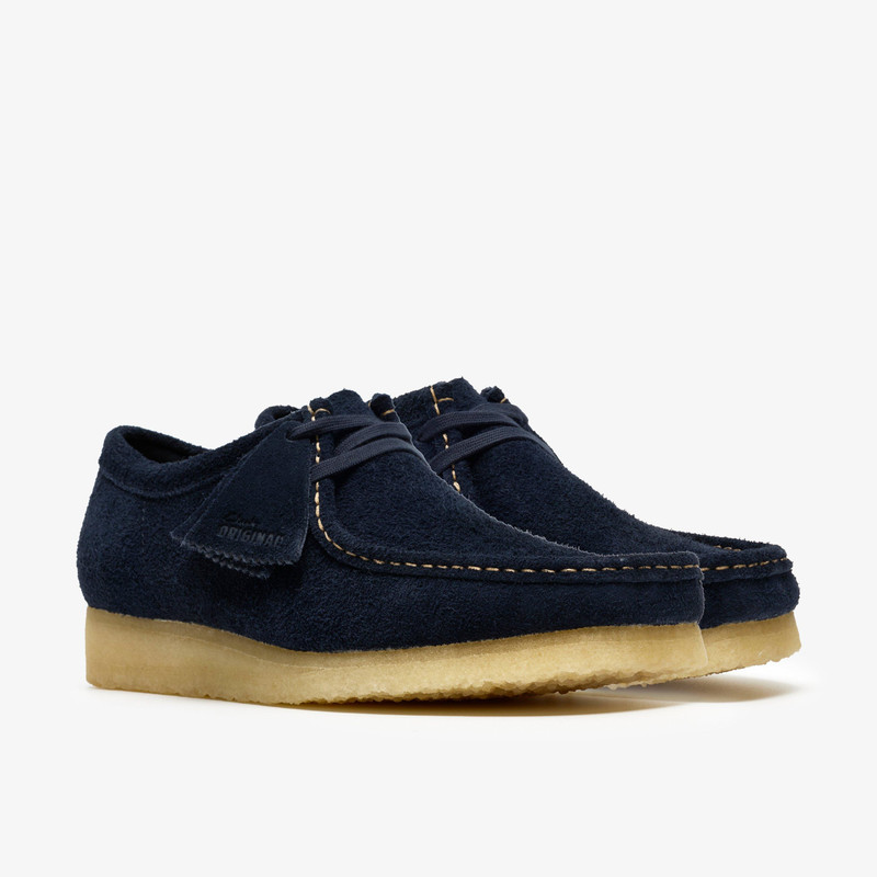 Wallabee Navy Suede 4