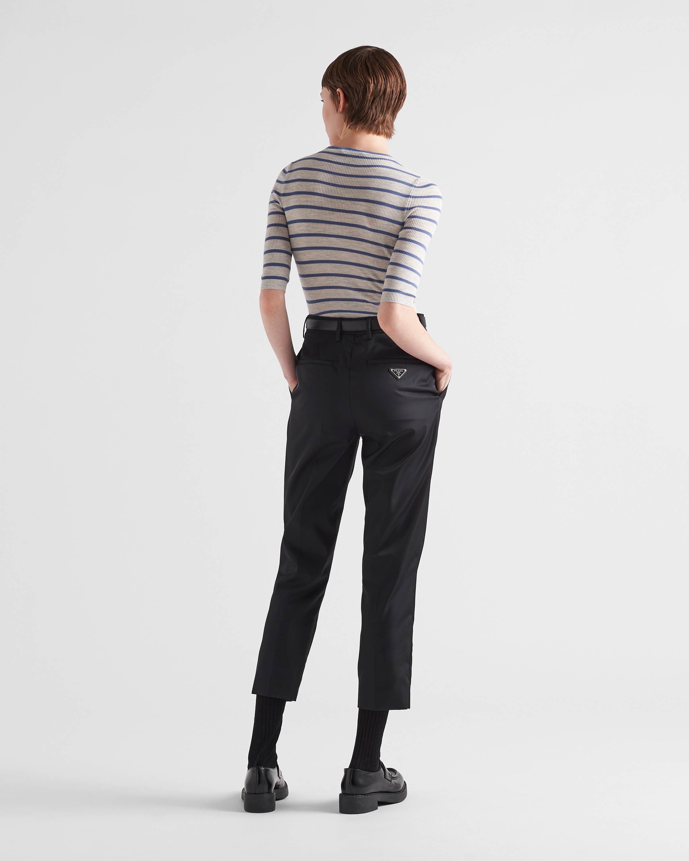 Superfine wool crew-neck sweater - 5