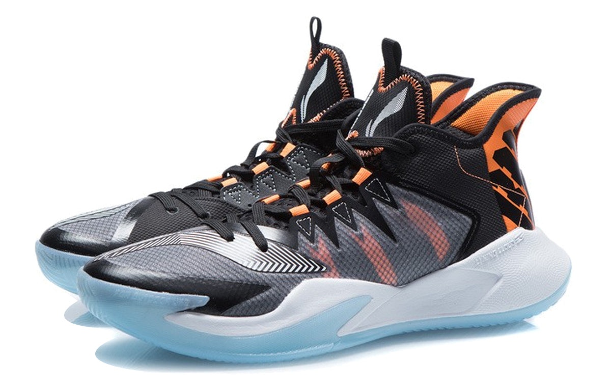 Li-Ning Storm 1 Mid 'Black Orange' ABFR007-2 - 3