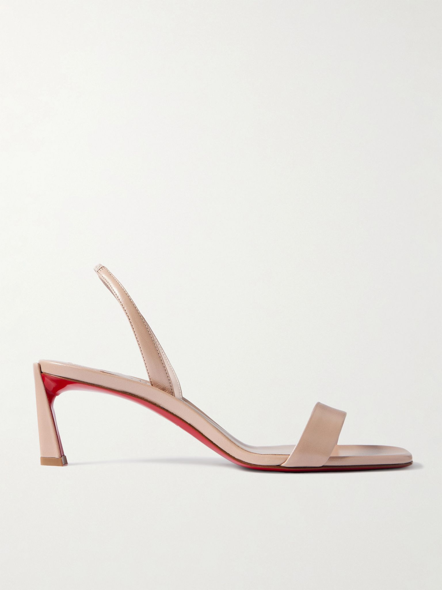 O Condora 55 leather slingback sandals Neutral - 1