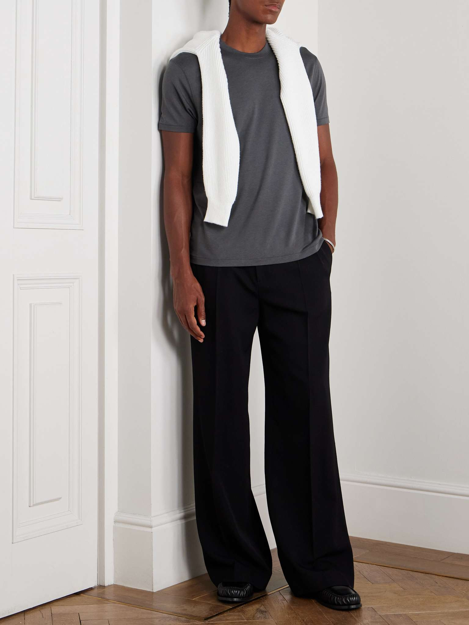 Lyocell and Cotton-Blend Jersey T-Shirt - 2